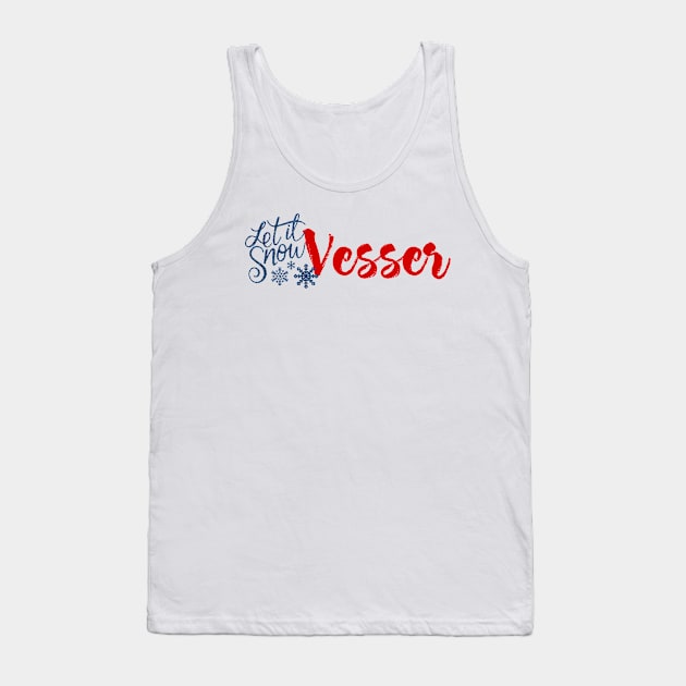 Vesser in Snow Tank Top by ArtDesignDE